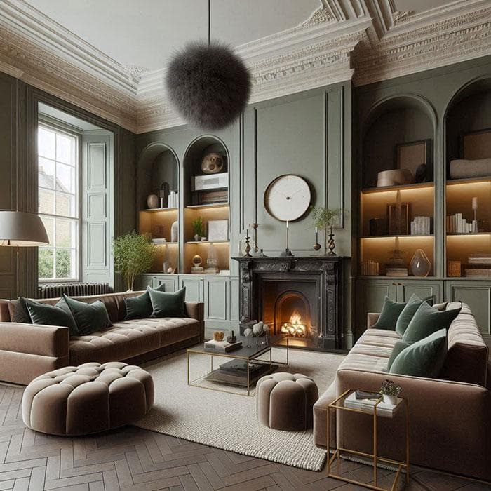 Models showcasing luxury fashion styles